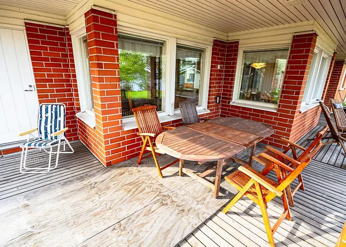 빌라 Nord Riverside 로바니에미